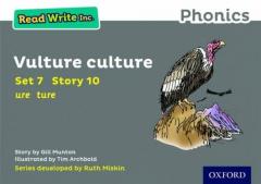 Read Write Inc. Phonics: Grey Set 7 Storybook 10 Vulture Culture
