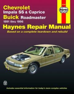 Coperta cărții Chevrolet Impala SS & Caprice & Buick Roadmaster (91 - 96)