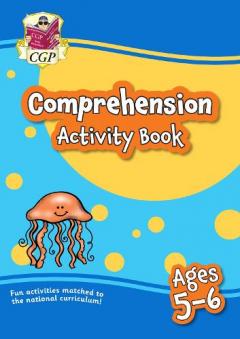 New English Comprehension Activity Book for Ages 5-6: perfect for home learning
