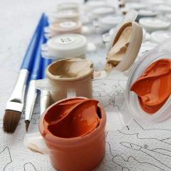 Kit pictura pe numere - Tablou pentru suflet