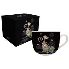 Bol cu maner - Bug Art - Chat Papillions