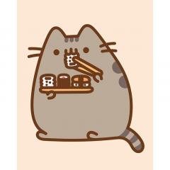 Tablou - Pusheen - Sushi