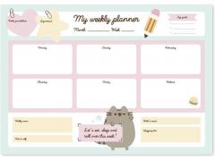 Planner saptamanal A3 - Pusheen