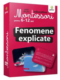 Fenomene explicate - Carti de joc Montessori 