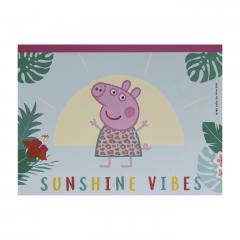 Set desen - Peppa Pig, transparent bag