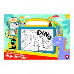 Tabla magnetica - Magic Scribbler: Dino