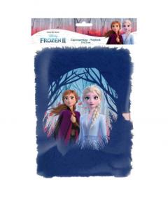 Jurnal - Frozen 2, cu puf