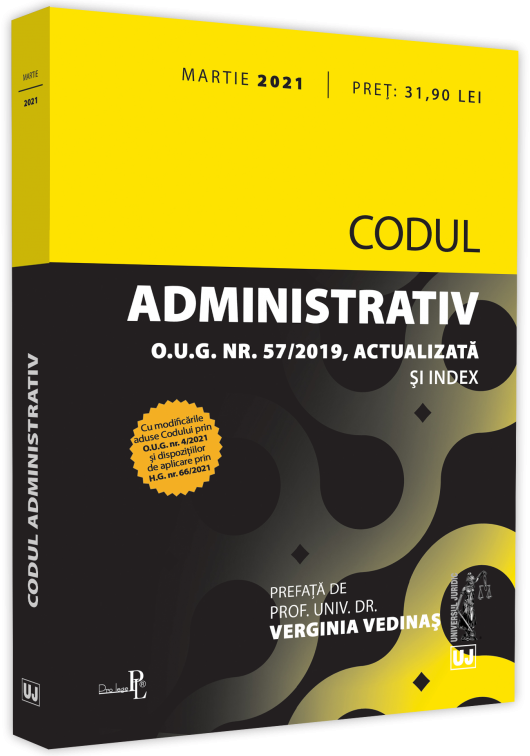 Coperta cărții: Codul administrativ: martie 2021 - lonnieyoungblood.com