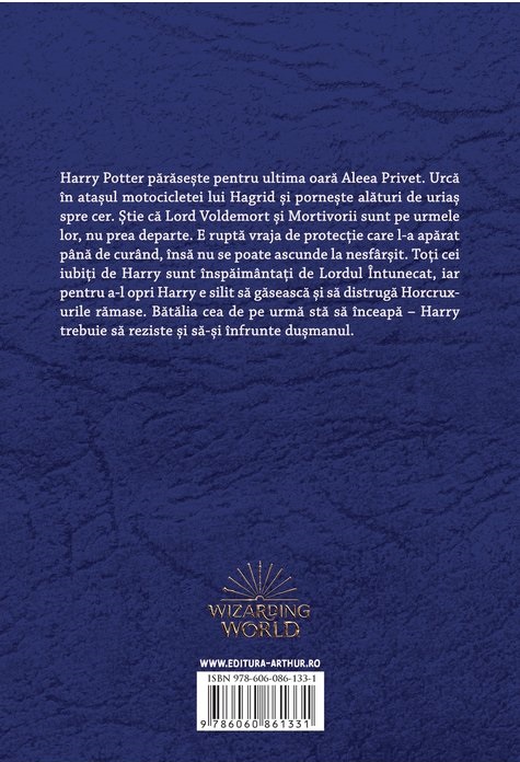 Inhale Throat mint Harry Potter si Talismanele Mortii - J.K. Rowling