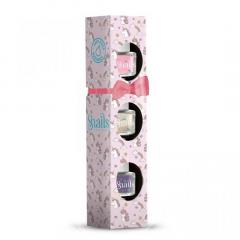 Set 3 sticlute de oja pentru copii - Unicorn