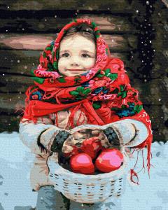 Set pictura pe numere - Romanian Tradition, 40x50 cm