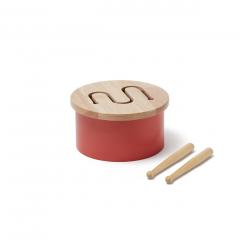 Jucarie din lemn - Drum Mini - Red
