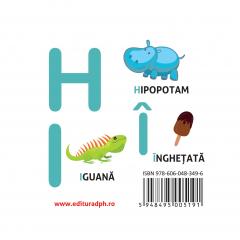 Invat aflabetul. Carte pliata