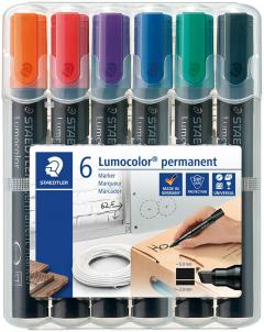 Set markere - Lumocolor permanent marker 350, 6 bucati