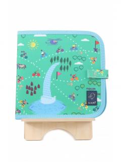 Carte refolosibila pentru desen - Bicicleta