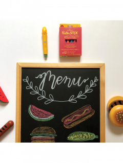 Set 12 creioane cerate - ButterStix - Multicolor