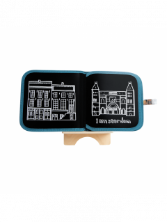 Carte refolosibila pentru desen - Cities of Wonder - Amsterdam