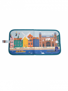 Carte refolosibila pentru desen - Cities of Wonder - Amsterdam