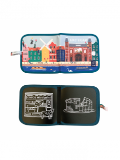 Carte refolosibila pentru desen - Cities of Wonder - Amsterdam