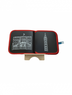 Carte refolosibila pentru desen - Cities of Wonder - London