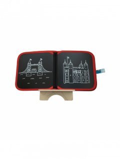 Carte refolosibila pentru desen - Cities of Wonder - London