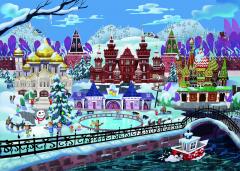 Puzzle - Ocolul Pamantului: Moscova