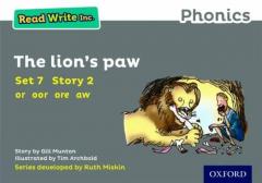 Read Write Inc. Phonics: Grey Set 7 Storybook 2 The Lion's Paw