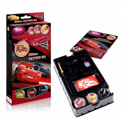 Kit tatuaje - Glitter Tattoo Kit: Cars 3