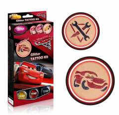 Kit tatuaje - Glitter Tattoo Kit: Cars 3