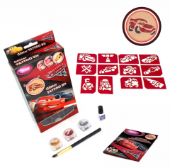 Kit tatuaje - Glitter Tattoo Kit: Cars 3