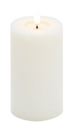 Lumanare cu led - Eledea white, 7x12.5cm