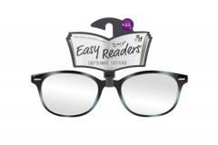 Ochelari pentru citit +2.5 - Easy Readers - Round Blue and Black