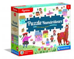 Puzzle educativ - Agerino: Puzzle numaratoare