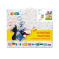 Goblen cu margele lipite - Fly Agaric Mushrooms, 17x22 cm