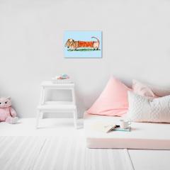 Goblen cu margele lipite - Tecket Lilo, 17x22 cm