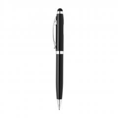Pix - Deluxe stylus pen with COB light, black