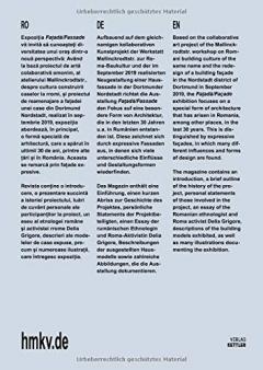 Fatada/Fassade - Ausstellungs magazin 2020/2