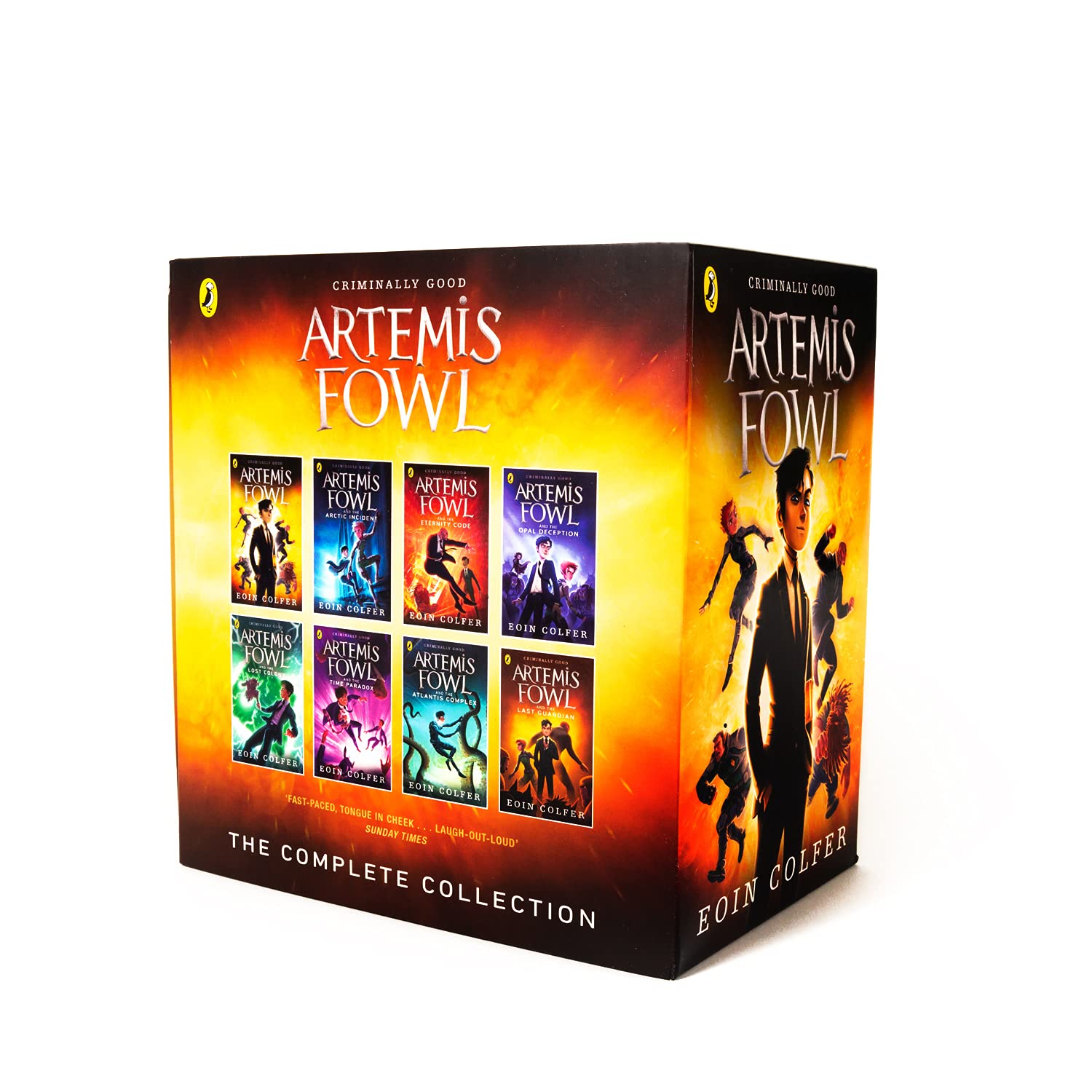 Livro artemis fowl and the time paradox de eoin colfer (inglês)