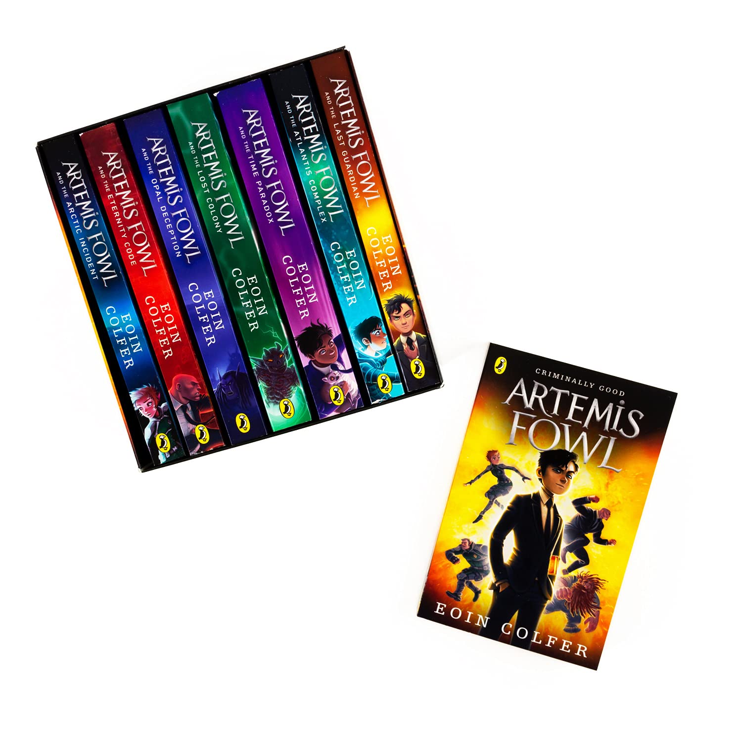 Livro artemis fowl and the time paradox de eoin colfer (inglês)