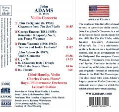 John Adams: Violin Concerto 