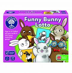 Joc educativ - Iepurasul Amuzant Funny Bunny Lotto