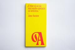 Ciocolata Literara 54% Cacao Cu Lapte Si Zmeura 80 g Jane