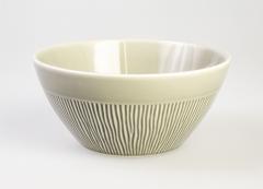 Bol din portelan - Gri - 12 cm