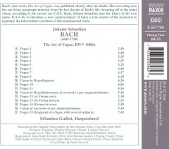 J. S. Bach: The Art Of Fugue