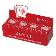 Carti de joc Royal - din plastic
