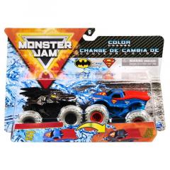 Set masinute - Monster Jam: Batman & Superman Color Change