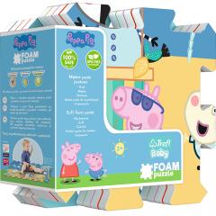 Puzzle de podea din spuma - Peppa Pig Summer