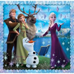 Puzzle 3in1 - Frozen 2 - Regatul de Gheata