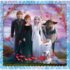 Puzzle 3in1 - Frozen 2 - Regatul de Gheata