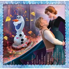 Puzzle 3in1 - Frozen 2 - Regatul de Gheata